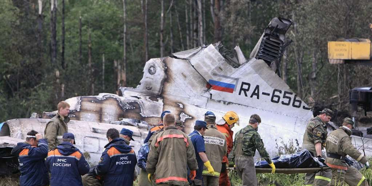 Zmarł chłopiec z Tu-134