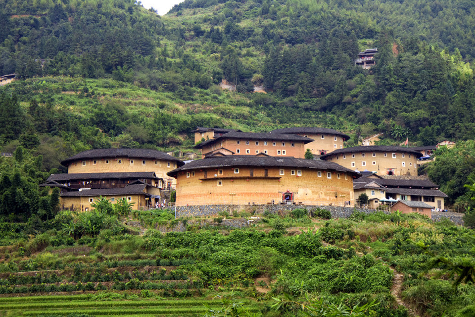 Tulou w regionie Fujian