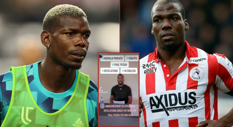 There is currently bad blood between Paul Pogba and Mathias Pogba