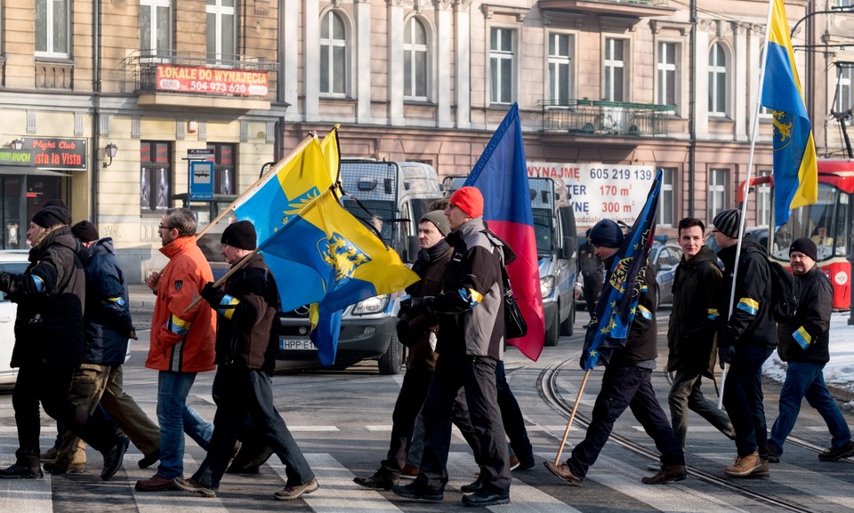 KATOWICE MARSZ PAMIĘCI O ZGODZIE (uczestnicy marszu)