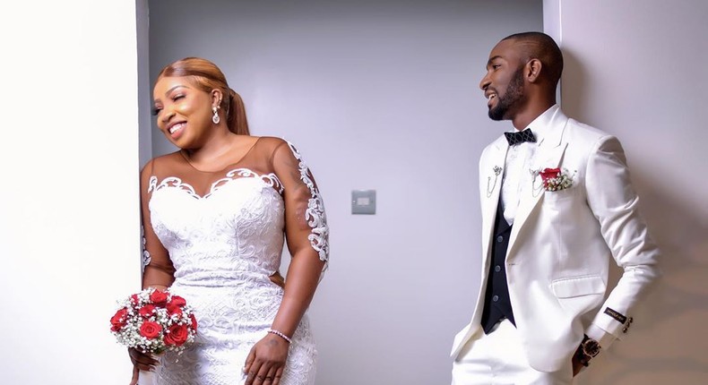 Anita Joseph and hubby, Michael Fisayo aka MC Fish. [Instagram/AnitaJoseph8]