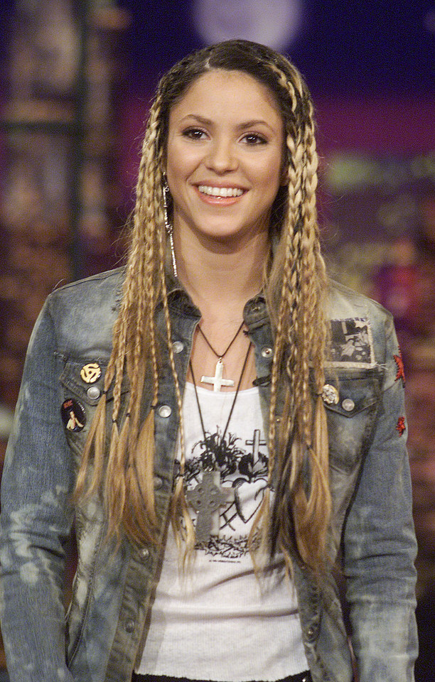 Shakira w 2002 roku (fot. Getty Images)
