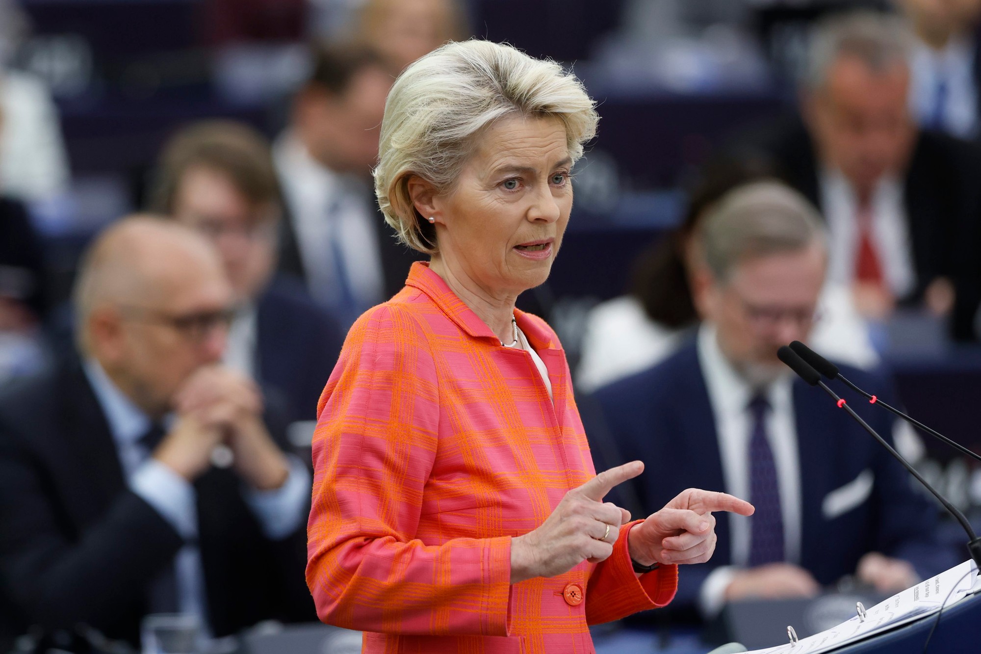 Predsedníčka Európskej komisie Ursula von der Leyenová.