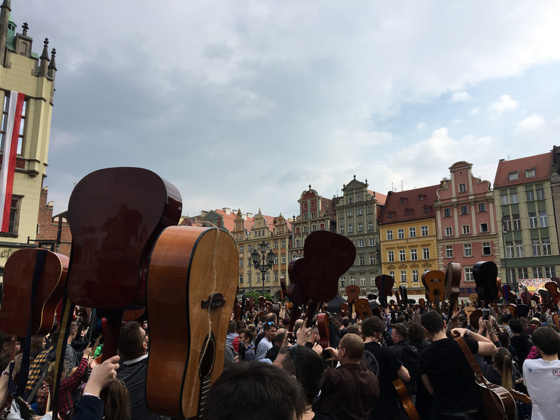 Wrocław gitarowy rekord guinnessa