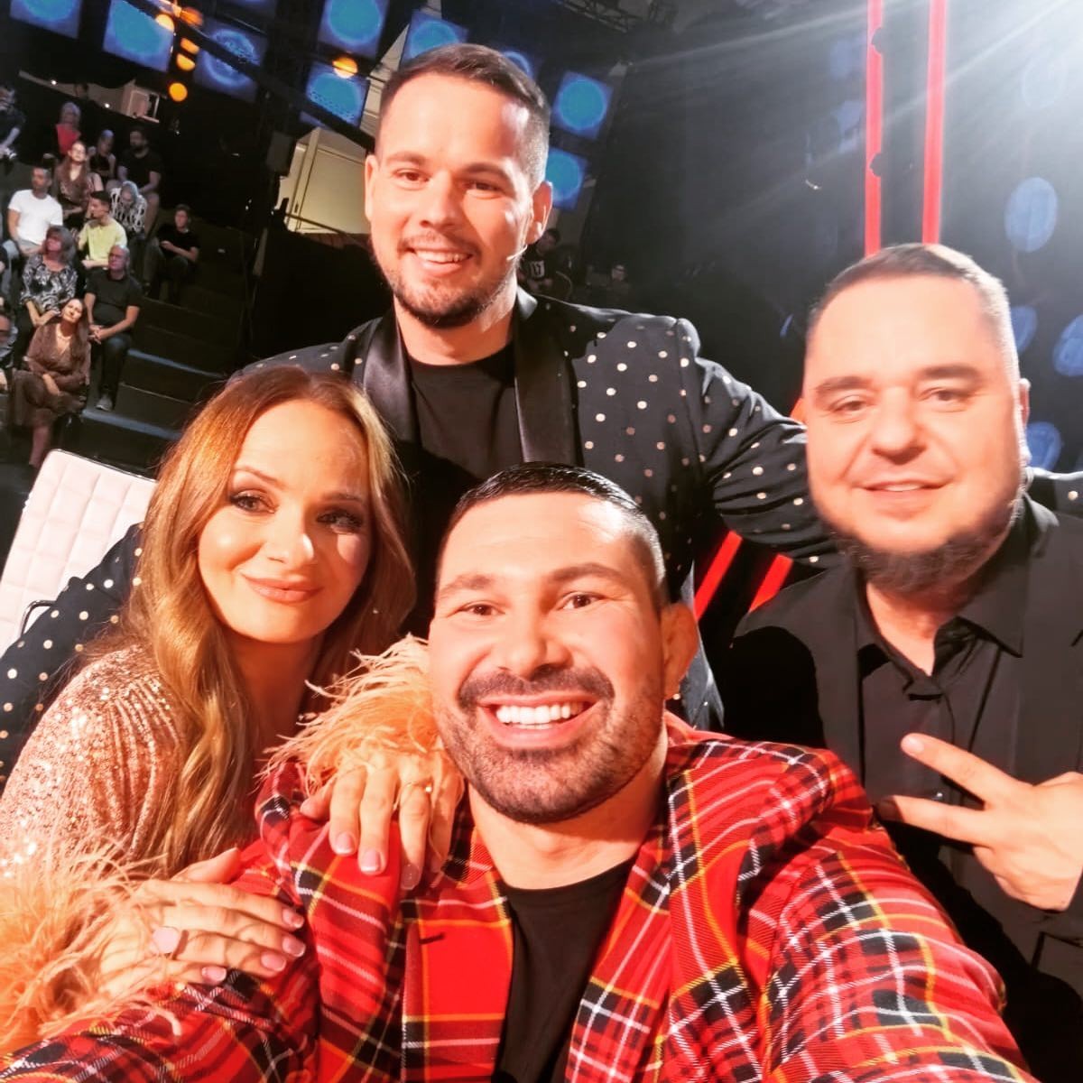 Zuzana Kubovčíková Šebová, Attila Végh, František Fero Joke Košarišťan a Mário Kuly Kollár.