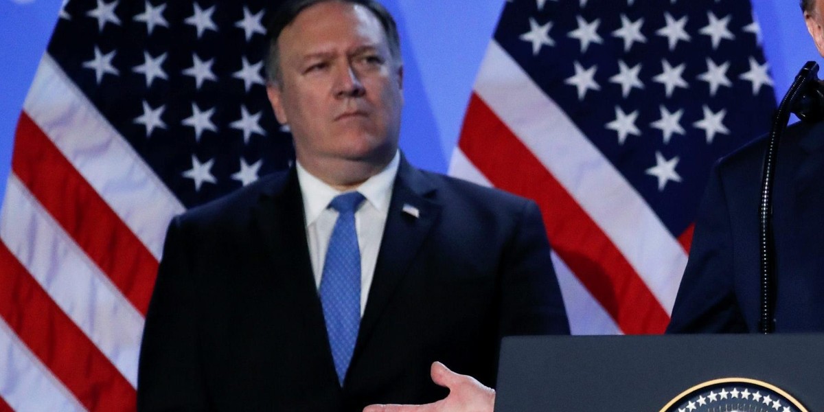 Sekretarz stanu USA Mike Pompeo