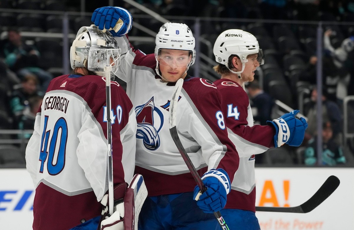 Zápas NHL: Colorado Avalanche - Seattle Kraken.