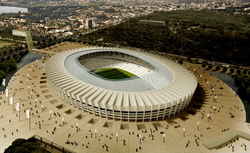 Belo Horizonte New Mineirao Stadion (makieta)