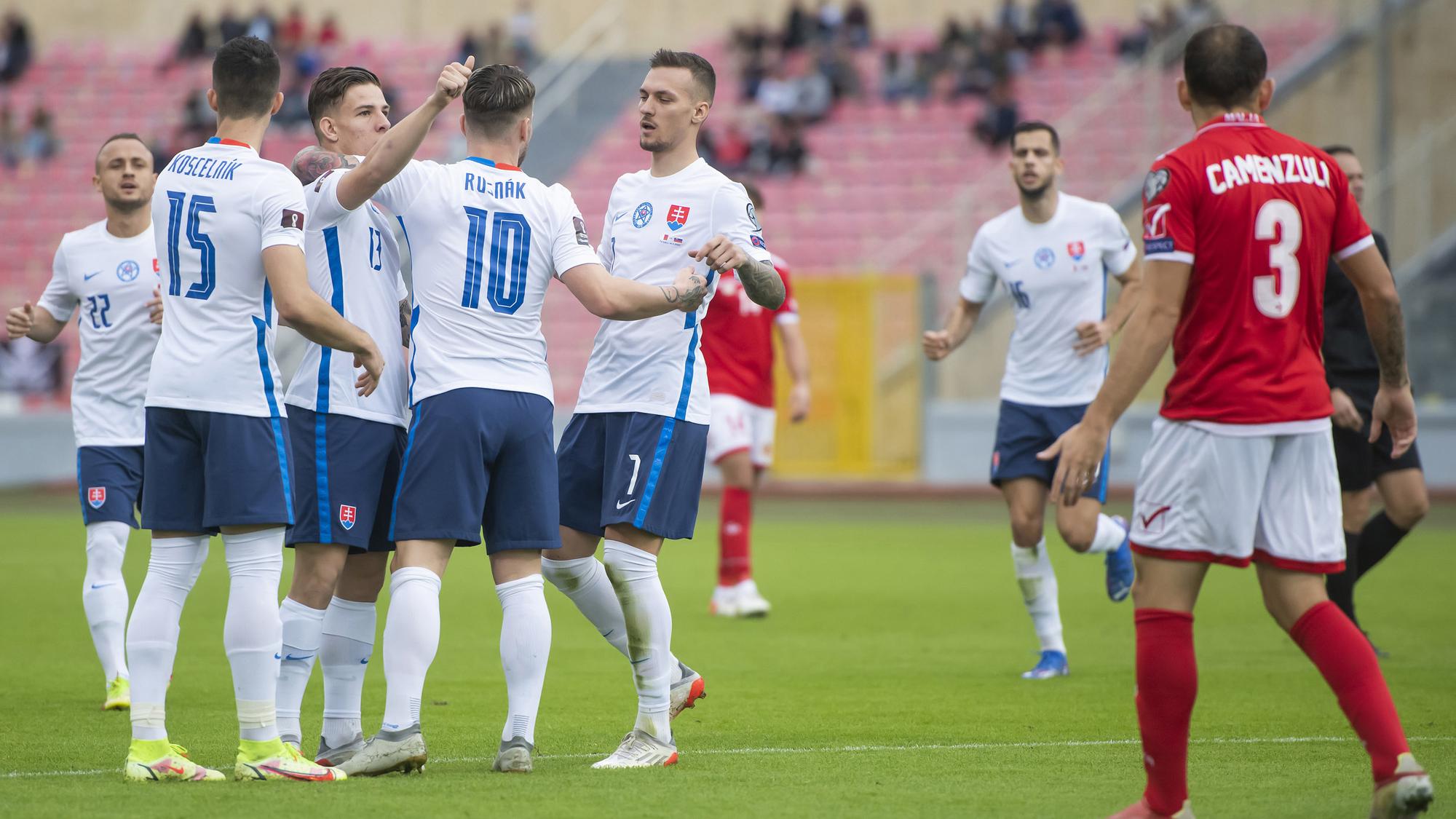 futbal dnes Slovensko - Malta / reakcie hráčov a trénera | Šport.sk