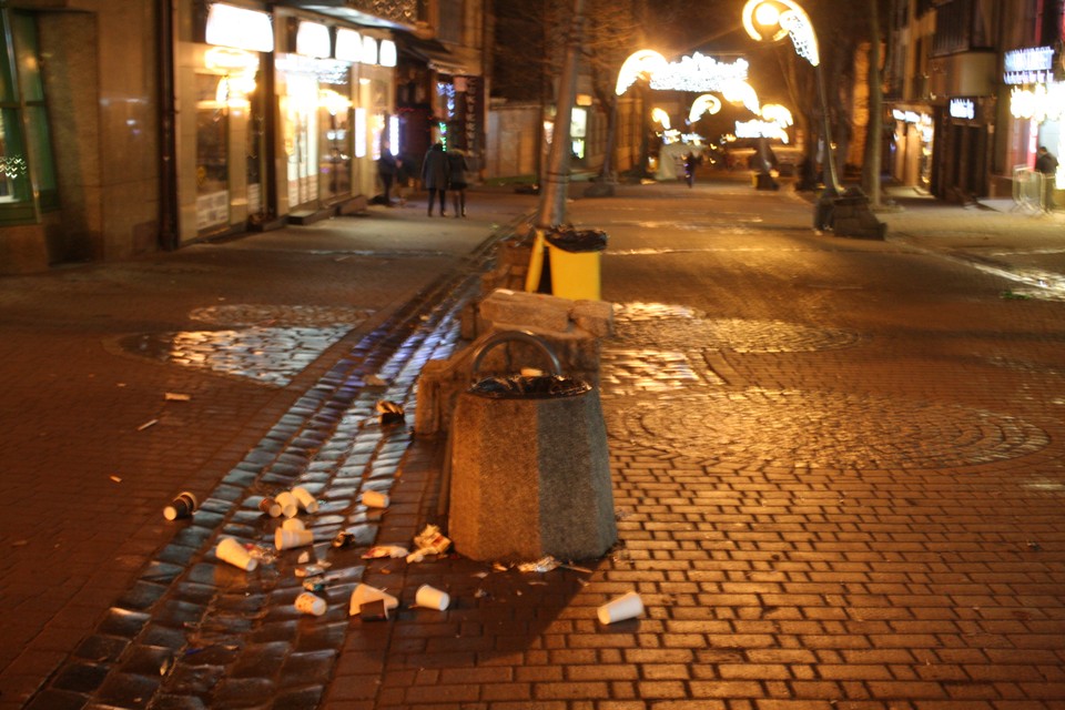 Zakopane. Tam wyglądało miasto kilka godzin po zakończeniu imprezy sylwestrowej