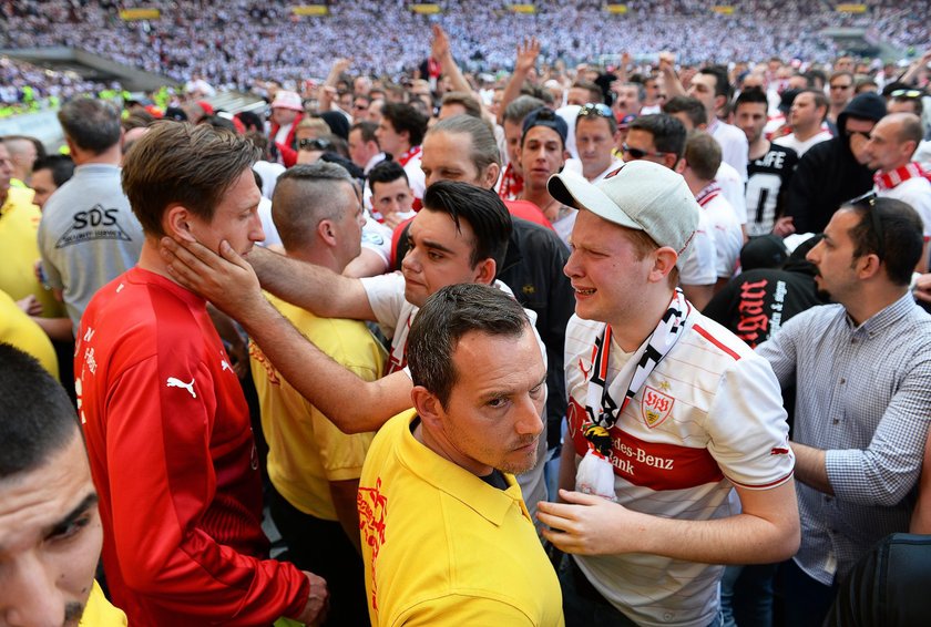 VfB Stuttgart blisko spadku. Kibice zaatakowali Tytonia i jego kolegów