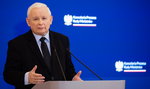 Zgrzyt na konferencji z Kaczyńskim. Prezes tylko się skrzywił. "To jest poważne pytanie?"
