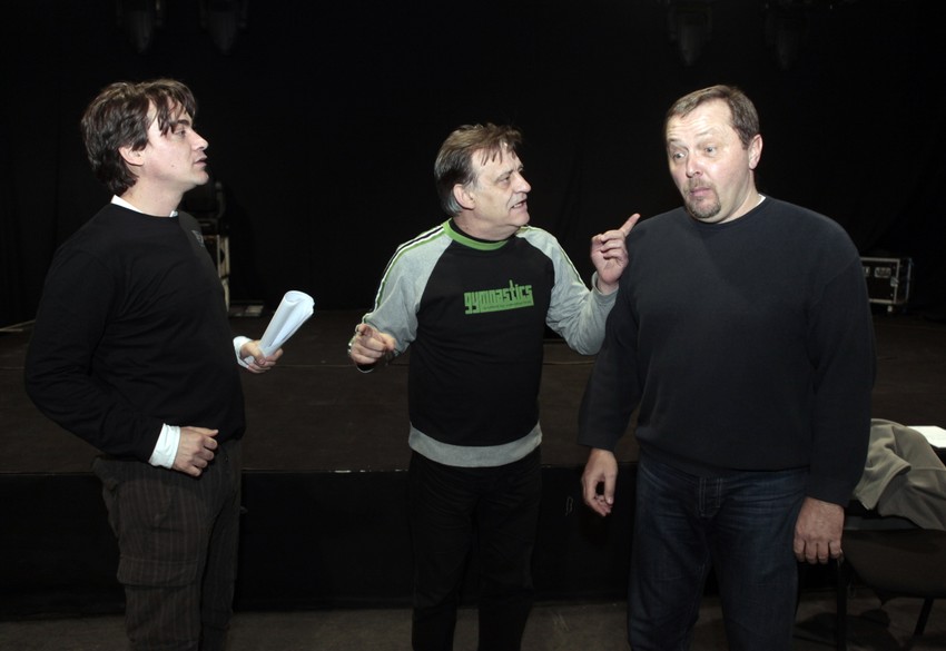 Siniša Ubović, Branislav Petrušević Petrući i Vladan Dujović