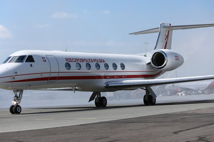 Oto Gulfstream G550. W takich warunkach prezydent podróżuje do USA