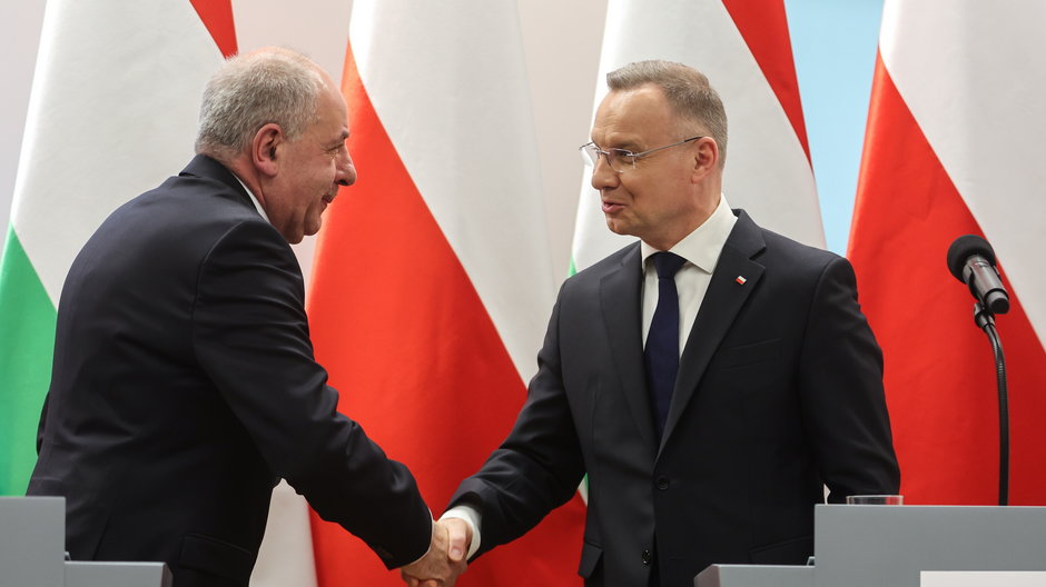 Prezydenci Polski i Węgier spotkali się w Starym Sączu