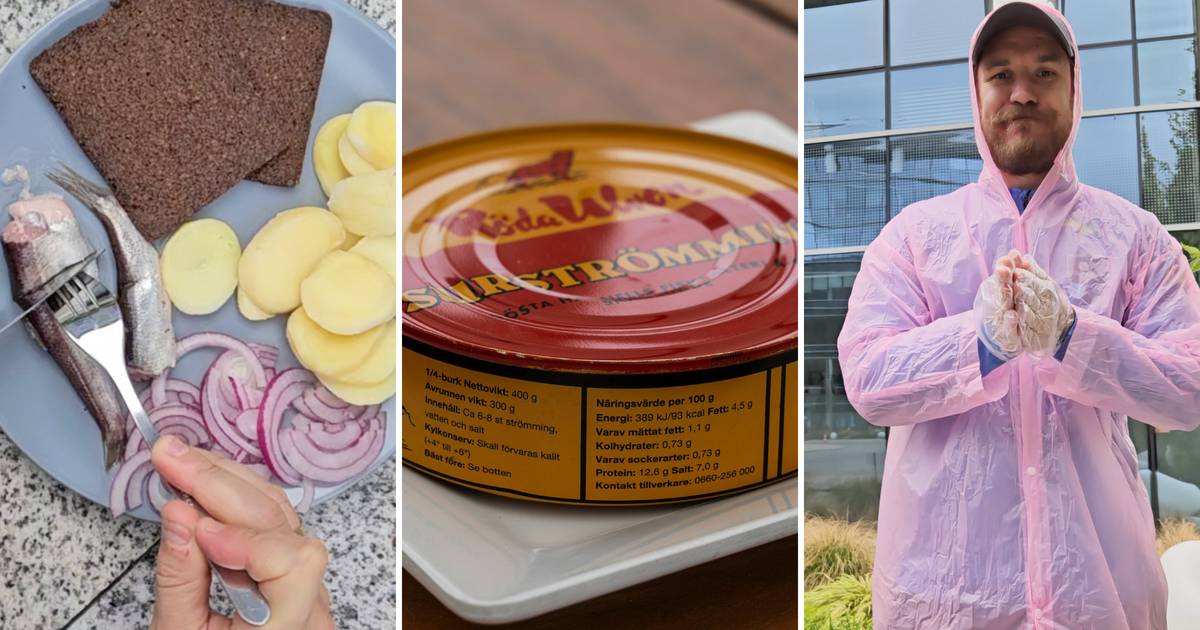 Zjedliśmy sławne cuchnące szwedzkie śledzie. "Ja się poddaję"