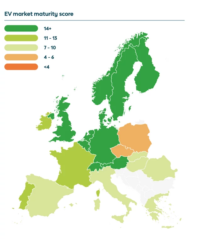 W dziedzinie gotowości na elektromobilność Polskę trudno uznać za "zieloną wyspę”
