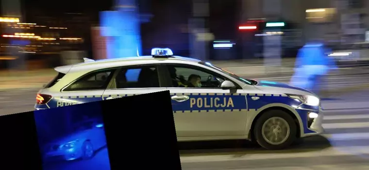 Uciekał BMW ulicami Mławy. Policjanci musieli go obezwładnić [WIDEO]