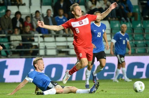 Polska Estonia reprezentacja Aleksander Dmitrijev Maciej Rybus