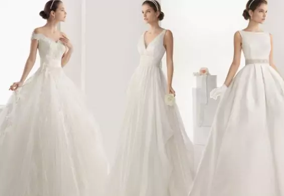Piękne suknie ślubne 2014: wybrane modele