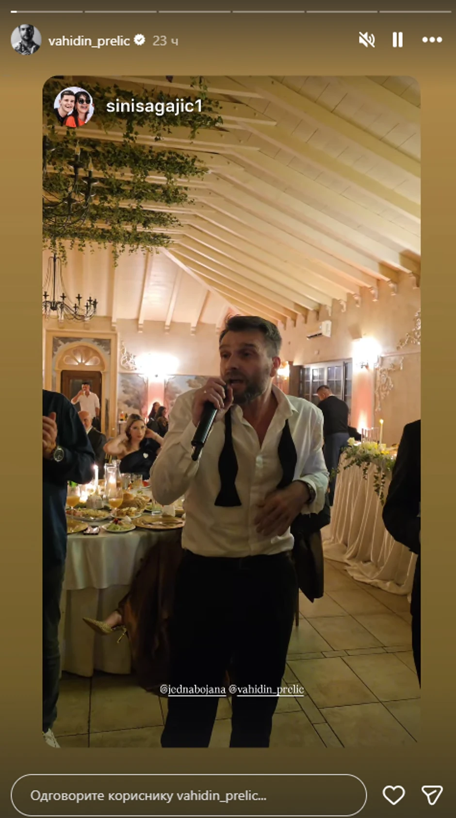 Oženio se Vahidin Prelić