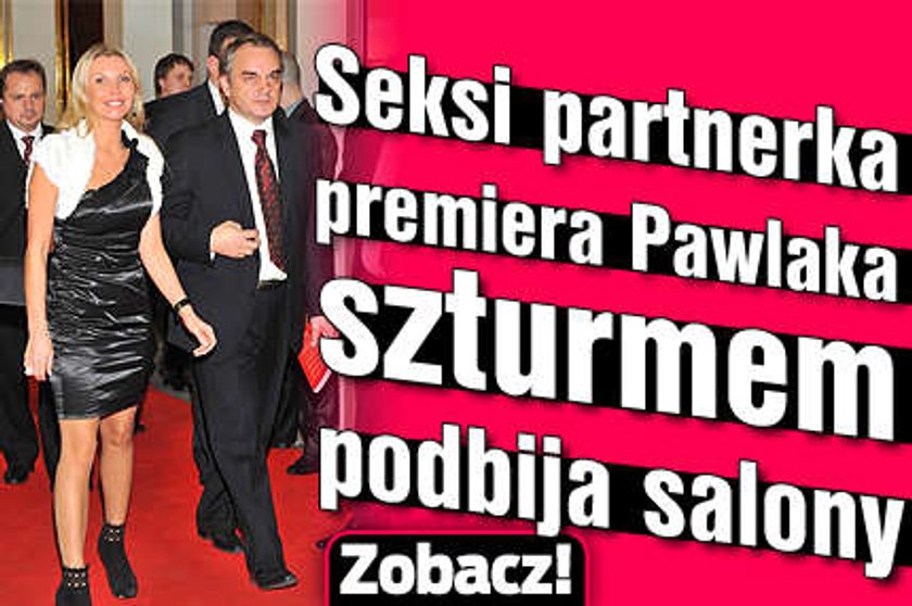 Seksi partnerka Pawlaka. Szturmem podbija salony!