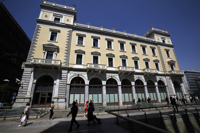 Siedziba greckiego banku centralnego w Atenach.