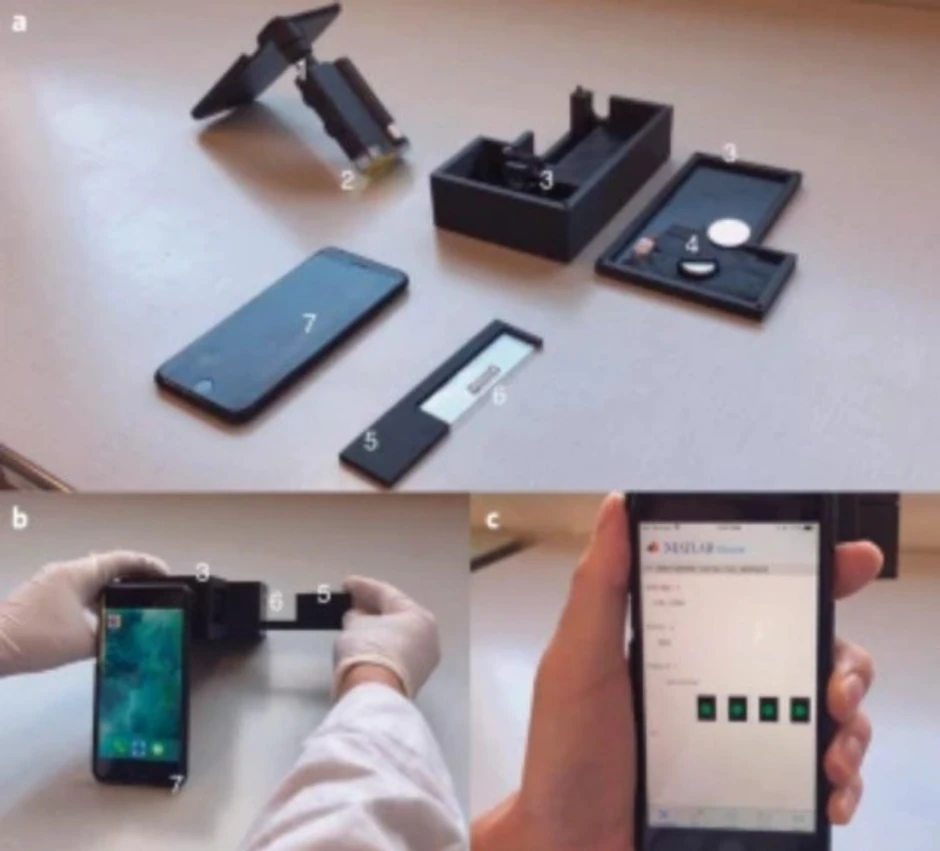 Test za koronu pomoću telefona