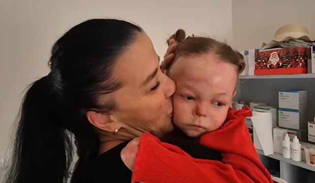 Tatjana Obradović i mala Nađa