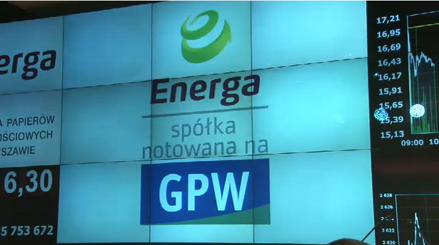 Debiut Energi na GPW , źródło GPW Media.