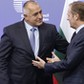 Prime Minister of Bulgaria Boyko Borisov at the EU Council headquarters in Brussels