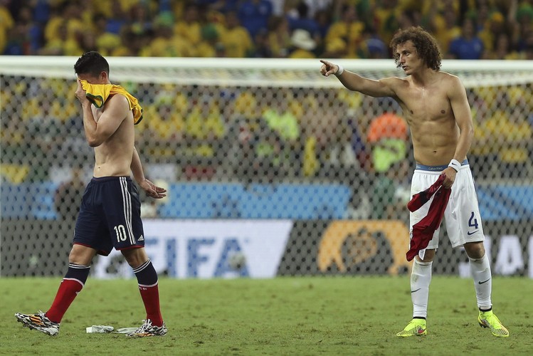 James Rodriguez po meczu z Brazylią płakał jak dziecko