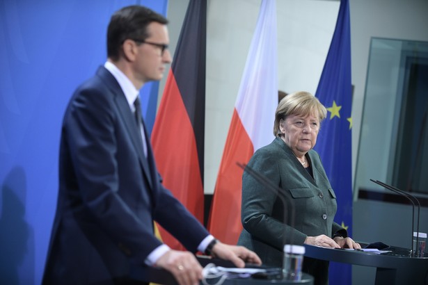 Mateusz Morawiecki, Angela Merkel