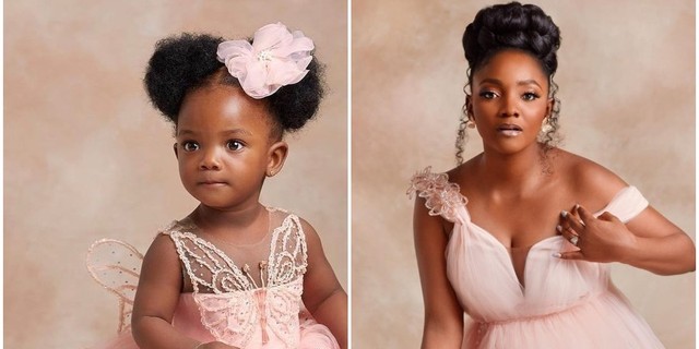 Simi Questions Daughter on Why She Called Her 'Simisola.' -VIDEO