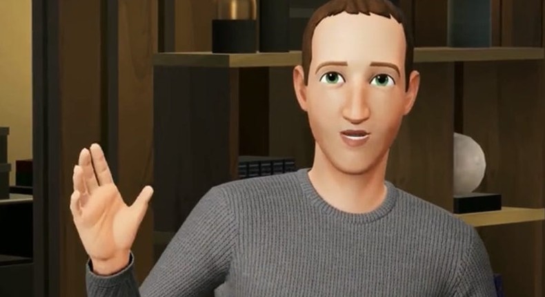 Mark Zuckerberg showed full avatar at Meta connect eventFacebook