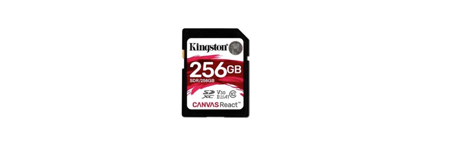 Kingston SDXC Canvas React 256GB 