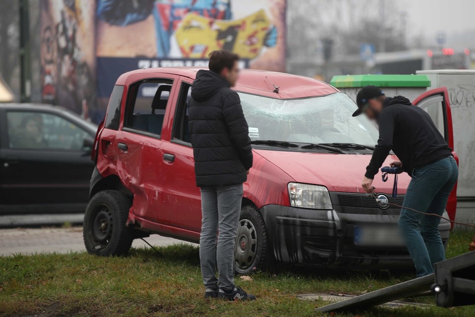 Wypadek na rondzie Grunwaldzkim