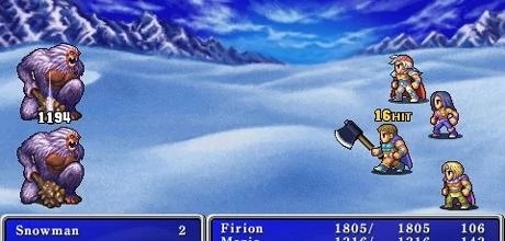 Screen z gry "Final Fantasy II: Anniversary Edition"