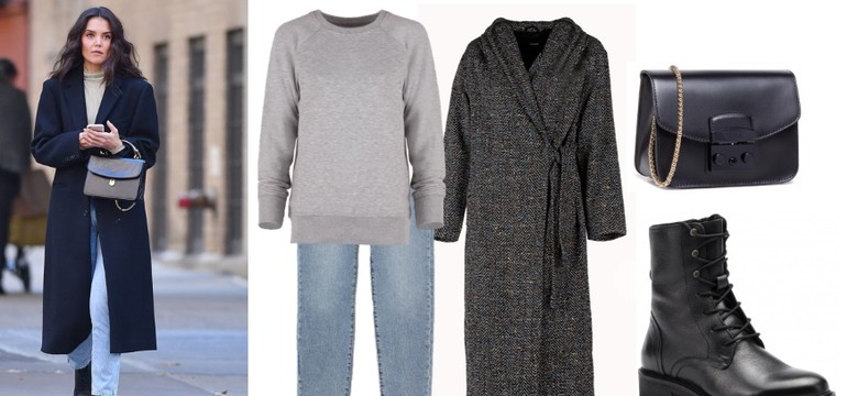 Mistrzowskie miksowanie klasyki i luzu: Inspirujące  codzienne STYLIZACJE Katie Holmes