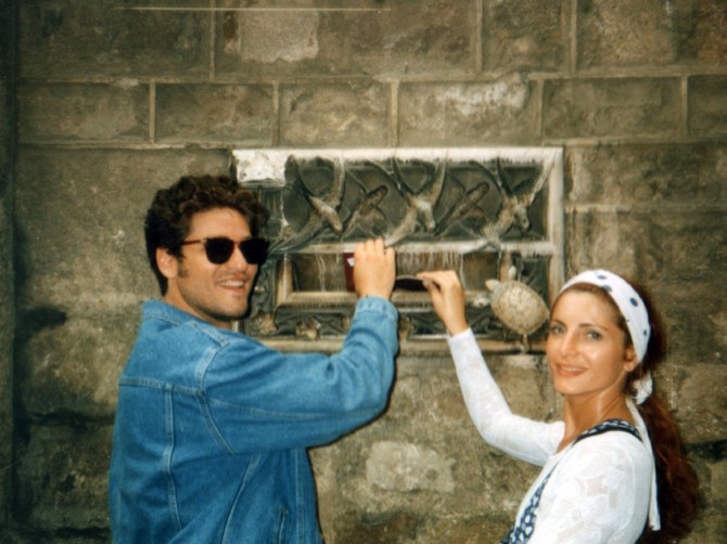 Branka Pujić i Dragan Jovanović pre nekoliko decenija