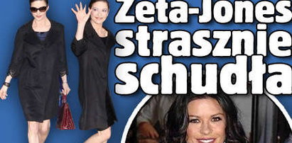 Zeta-Jones strasznie schudła