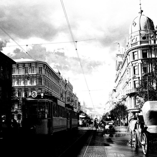 'Warszawa 1935' – ulica Marszałkowska