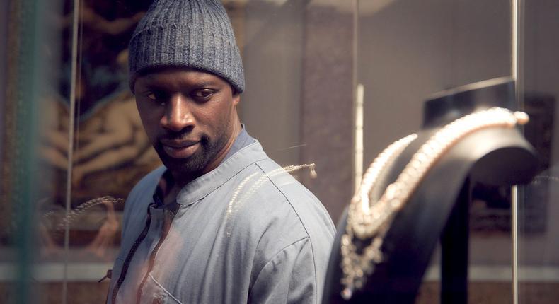 Omar Sy stars in Lupin.
