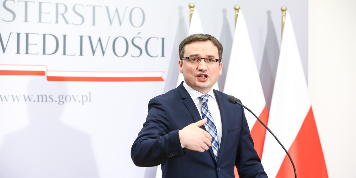 Minister Sprawiedliwości Zbigniew Ziobro