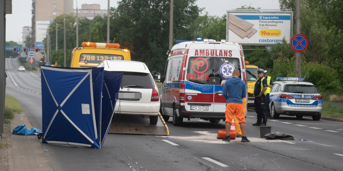 26-latka zginęła pod kołami rozpędzonego samochodu. 