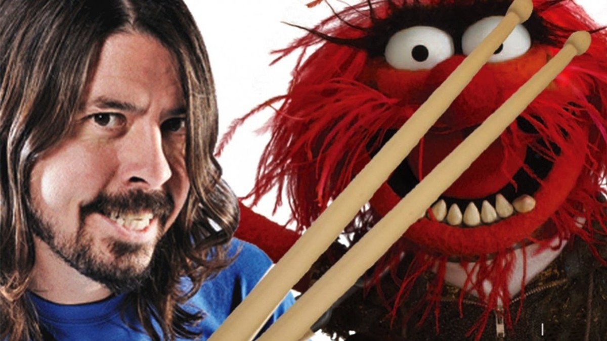Dave Grohl czy Gonzo – który lepiej "wymiata" na perkusji?