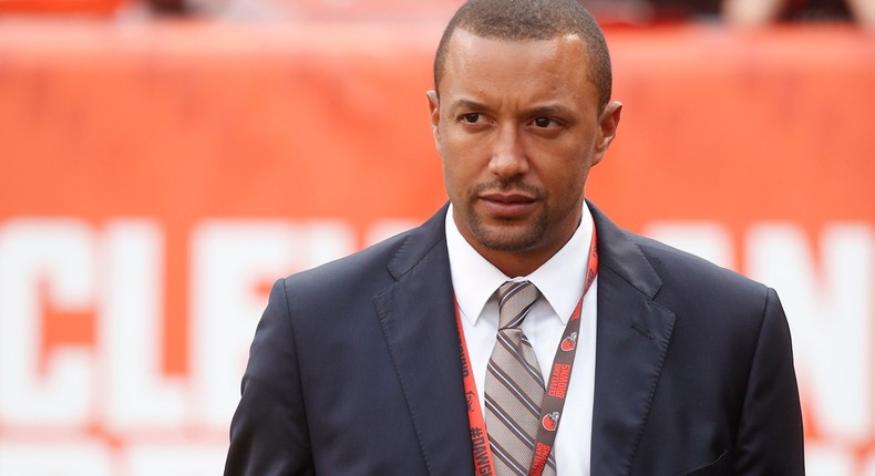 Browns executive vice president of football operations Sashi Brown.