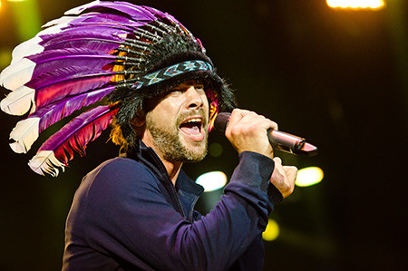 Jamiroquai na Orange Warsaw Festival (fot. Rafał Nowakowski / Onet.pl)