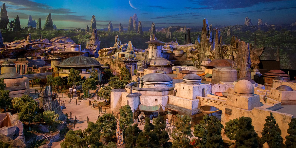 Model Stars Wars Land, który powstanie w 2019 roku