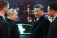 Xi Jinping i Władimir Putin na Kremlu. Moskwa, 21 marca 2023 r.